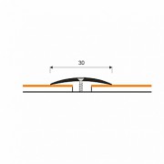 Anodowana listwa progowa 1-06280-tech