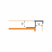 Listwa wykończeniowa aluminiowa 6-00631-tech
