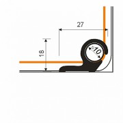 Pręty aluminiowe Borck E-E1000-tech